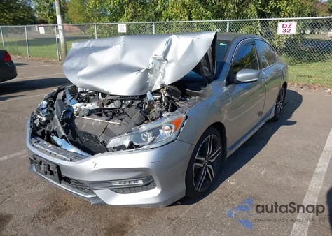 2017 Honda Accord Sport из США, поврежденный, VIN 1HGCR2F5XHA195260